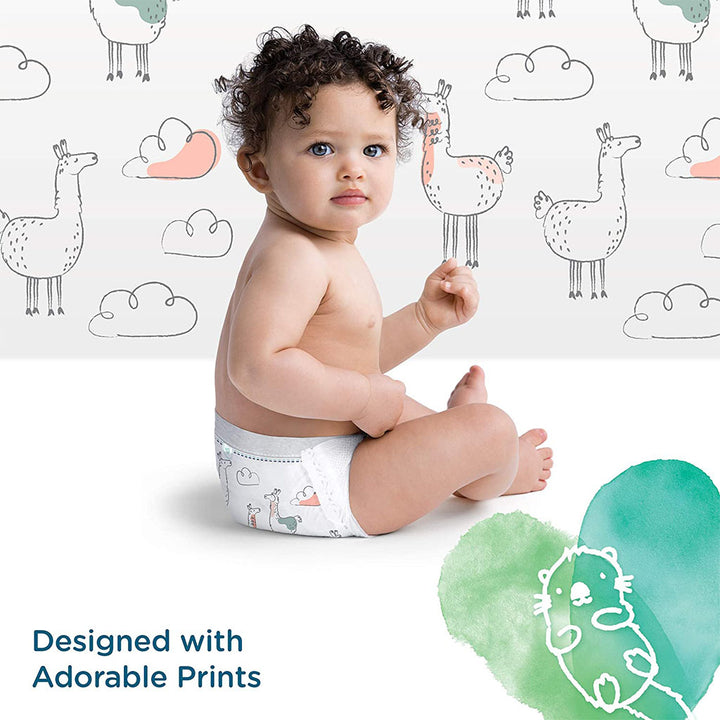 Pampers Pure Protection Premium Cotton Baby Diapers, Size 4, 9-14Kg, Pack of 28's - Easy Pharmacy LLC
