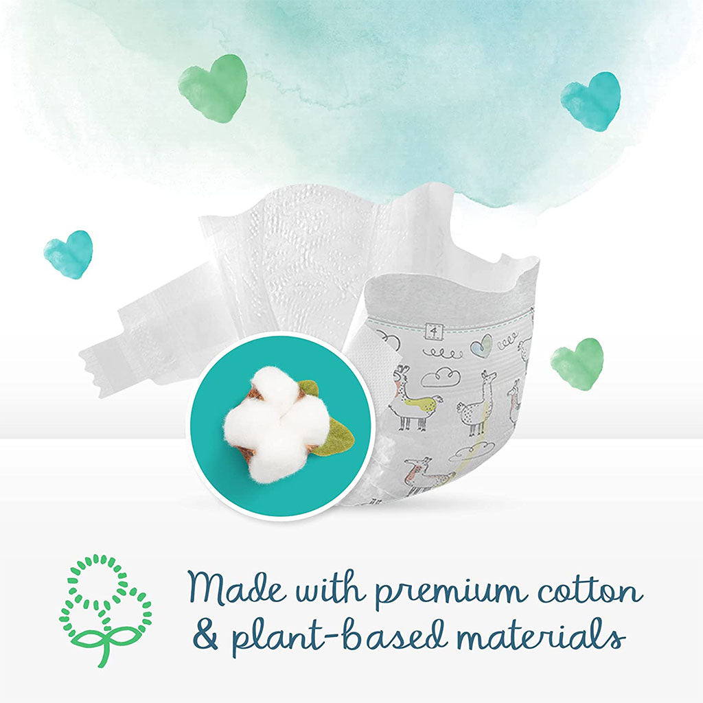 Pampers Pure Protection Premium Cotton Baby Diapers, Size 5, 11+Kg, Pack of 24's - Easy Pharmacy LLC