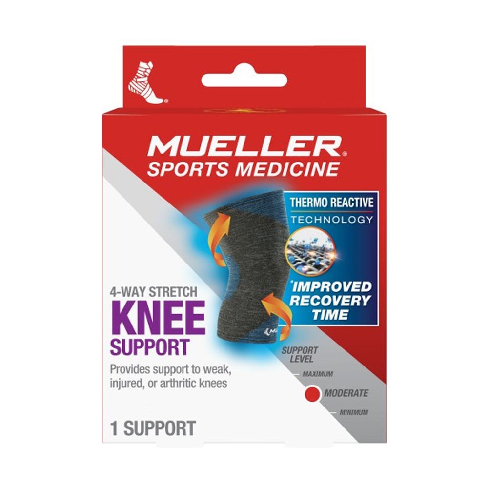 Mueller 4-Way Stretch Knit Knee Support LG/XL 64425 - Easy Pharmacy LLC
