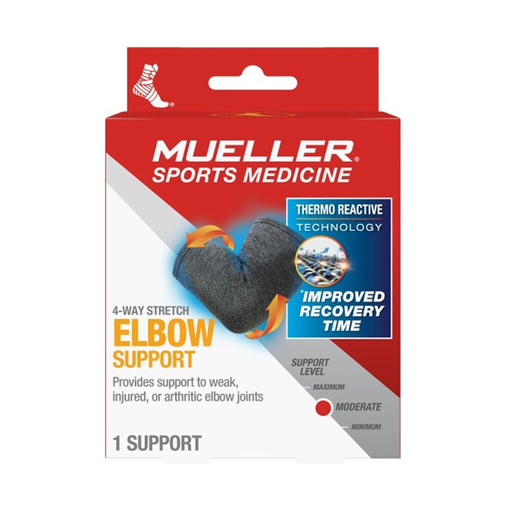 Mueller 4-Way Stretch Knit Elbow Support MD/LG 67129 - Easy Pharmacy LLC