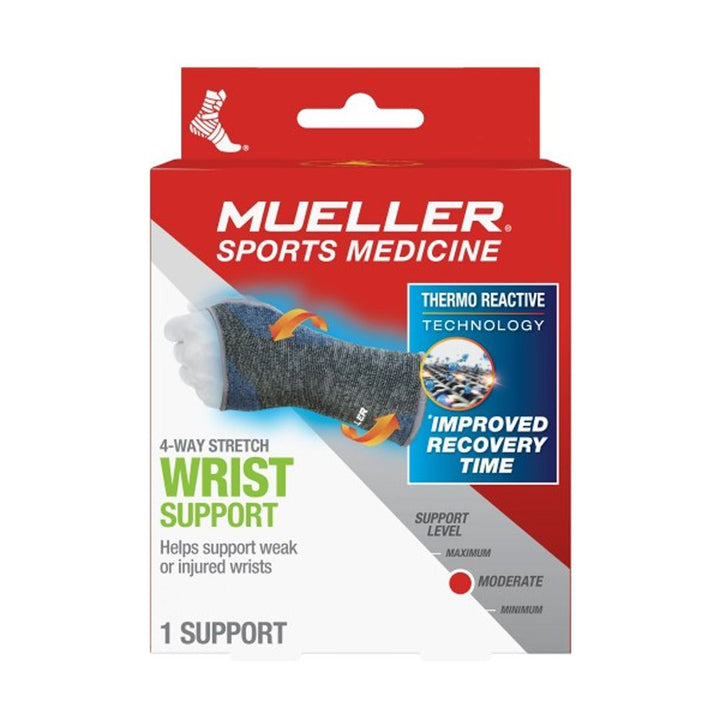Mueller 4-Way Stretch Knit Wrist Support LG/XL 67725 - Easy Pharmacy LLC