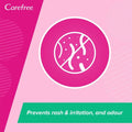 Carefree Duo Effect Intimate Wipes With Green Tea and Aloe Vera, Pack of 20's