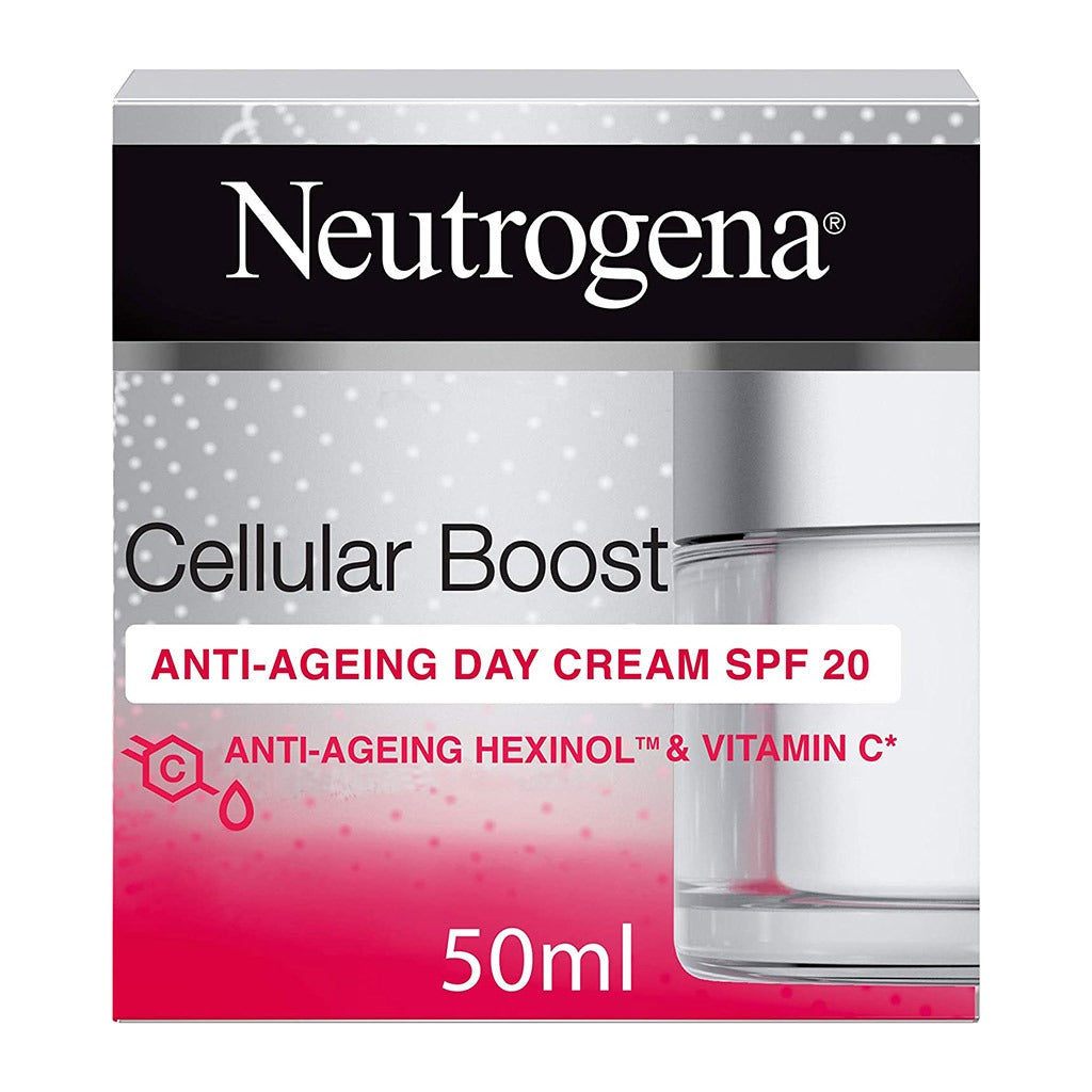 Neutrogena Cellular Boost SPF 20 Anti-Aging Day Face Cream 50ml - Easy Pharmacy LLC