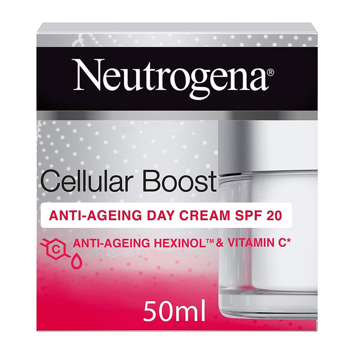 Neutrogena Cellular Boost SPF 20 Anti-Aging Day Face Cream 50ml - Easy Pharmacy LLC