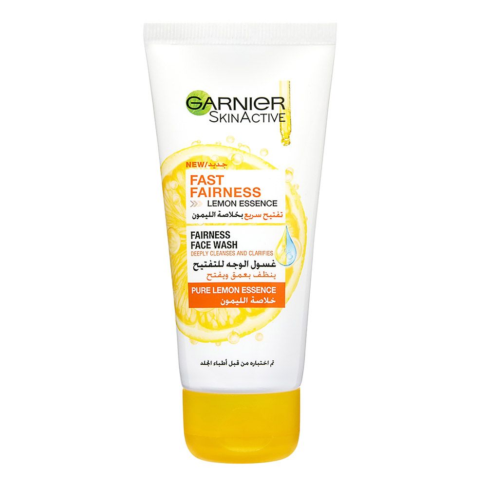 Garnier SkinActive Fast Fairness Lemon Essence Face Wash 100 mL - Easy Pharmacy LLC