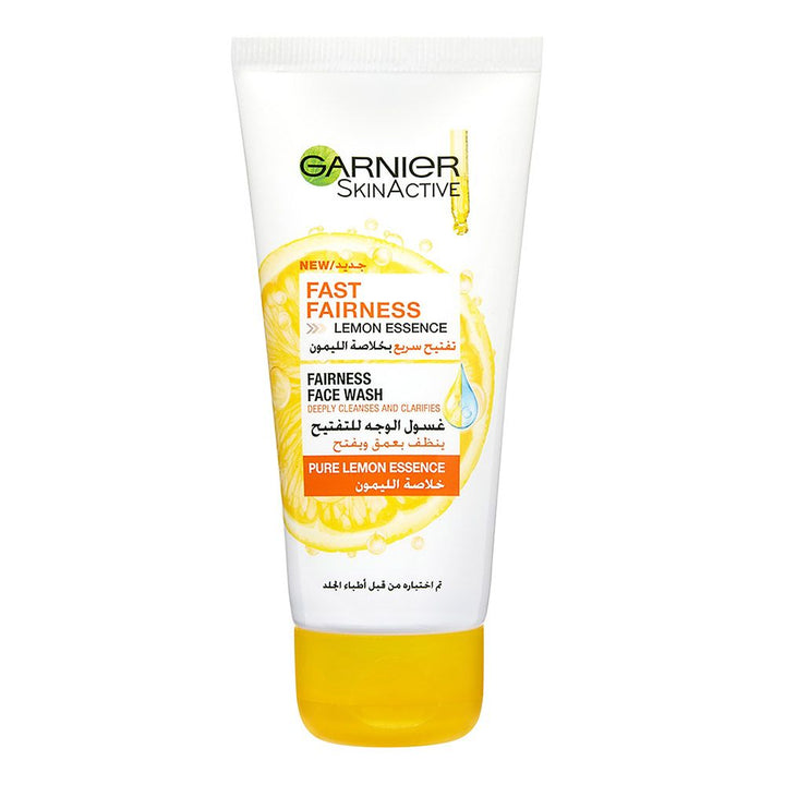 Garnier SkinActive Fast Fairness Lemon Essence Face Wash 100 mL - Easy Pharmacy LLC