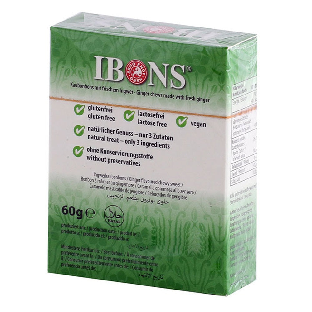 IBONS Ginger Candies Classic 60 g - Easy Pharmacy LLC