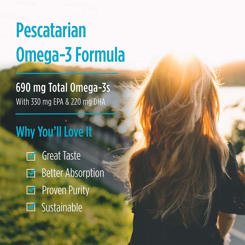 Nordic Naturals Omega 3 690mg Per Serving Fish Oil Supplement Softgels, Pack of 60's - Easy Pharmacy LLC