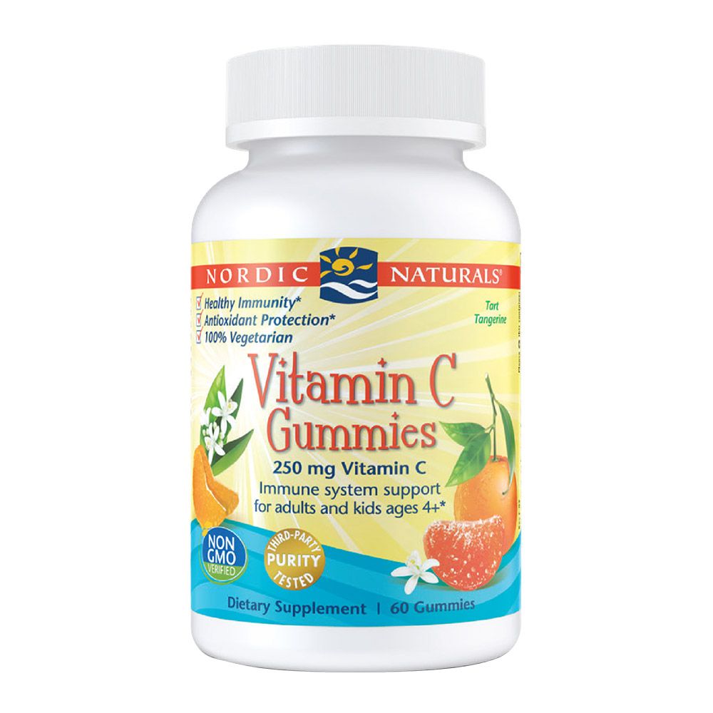 Nordic Naturals Kids and Adults Vitamin C 250 mg Gummies 60's - Easy Pharmacy LLC