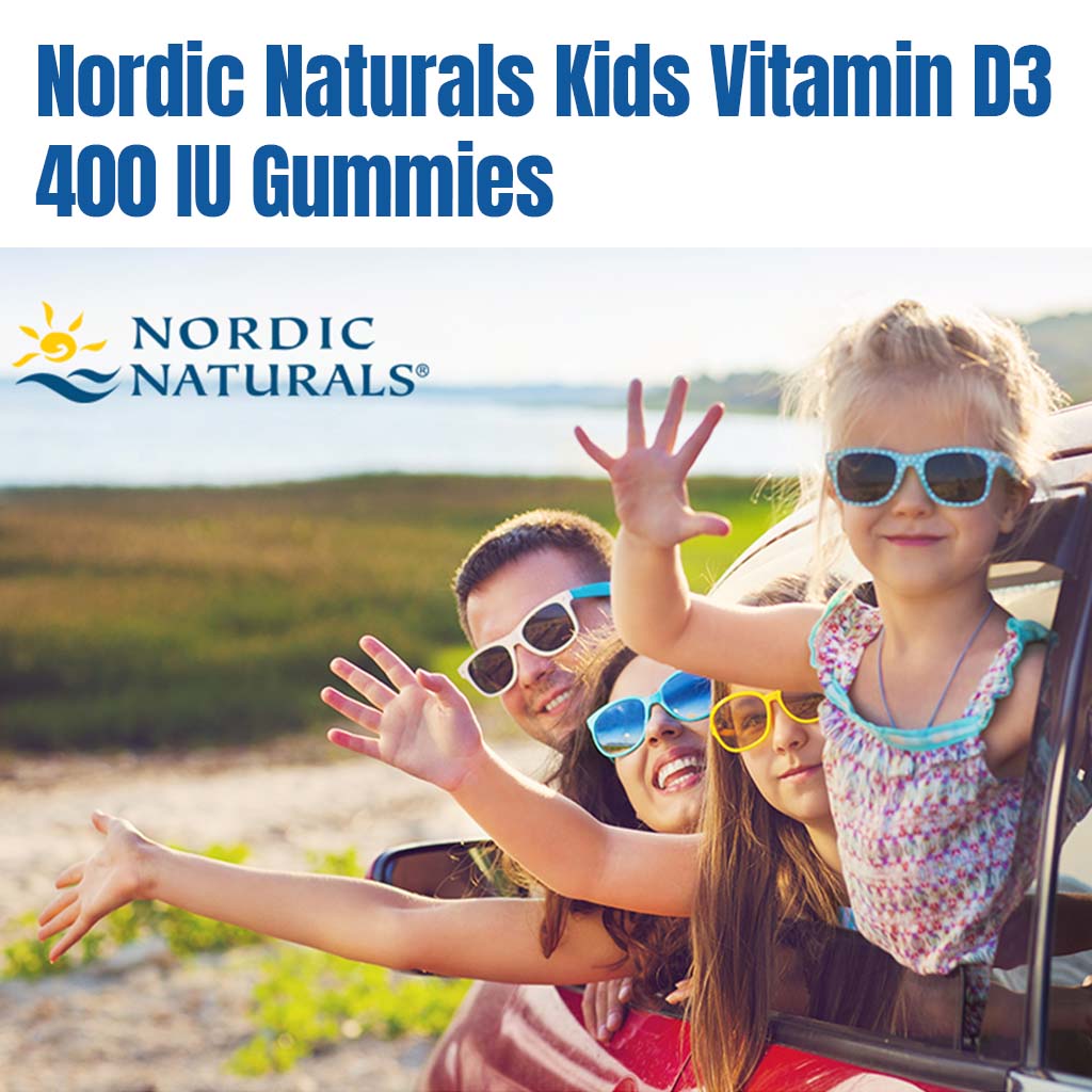 Nordic Naturals Kids Vitamin D3 400 IU Gummies 60's - Easy Pharmacy LLC