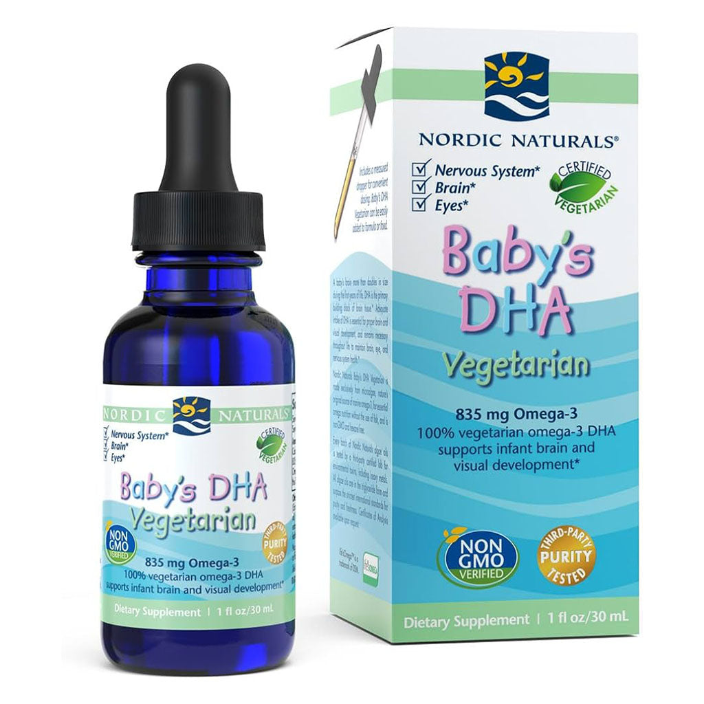 Nordic Naturals Baby's DHA Vegetarian Omega 3 Drops 30 mL - Easy Pharmacy LLC