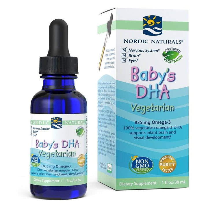Nordic Naturals Baby's DHA Vegetarian Omega 3 Drops 30 mL - Easy Pharmacy LLC