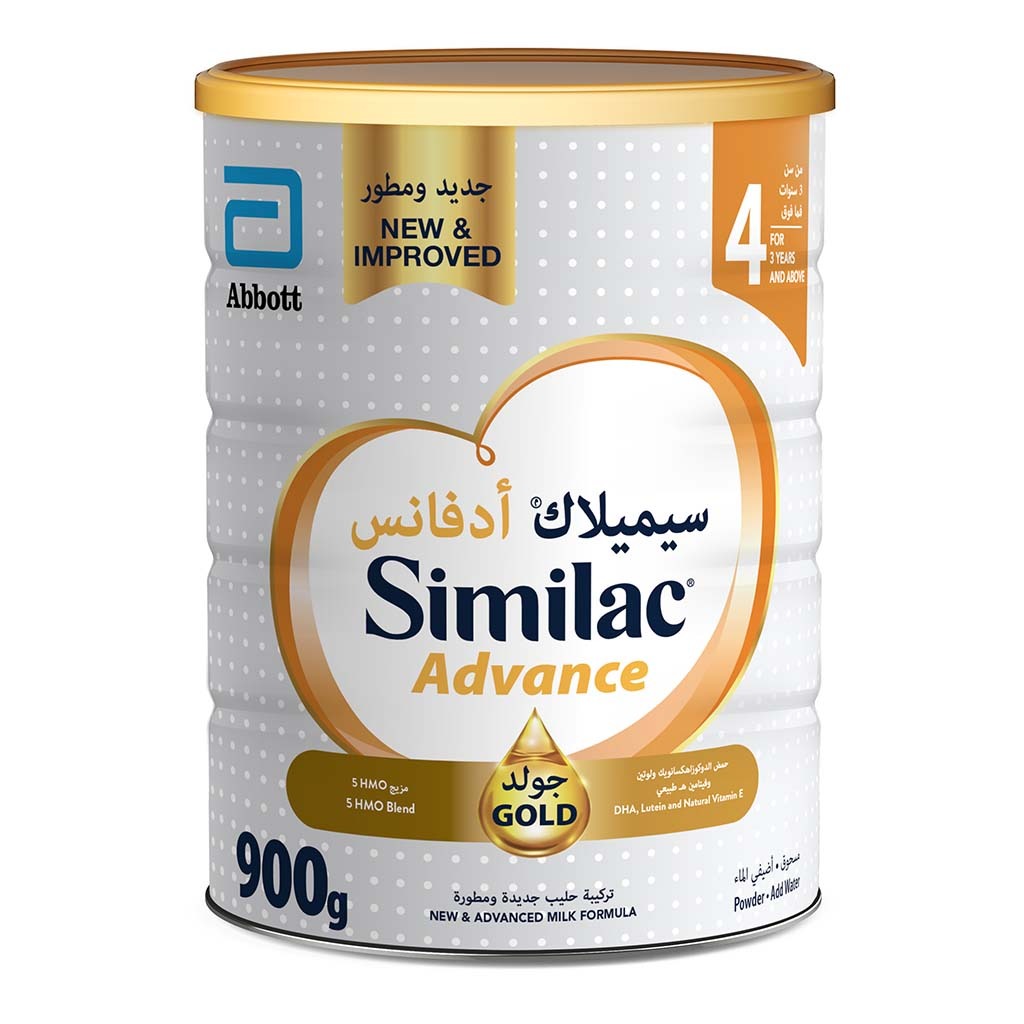 Similac Advance Gold Stage 4 Growing Up Children's Milk Formula For 3+ Years 900g - Easy Pharmacy LLC