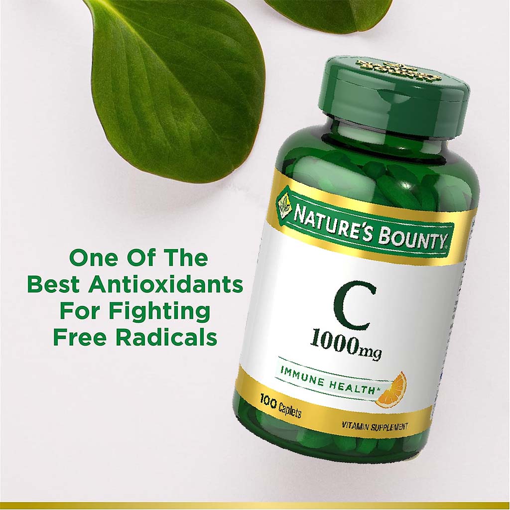Nature's Bounty C 1000 mg Caplets 100's - Easy Pharmacy LLC