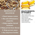 Nature's Bounty E-400IU with Selenium 50 mcg Softgels 30's