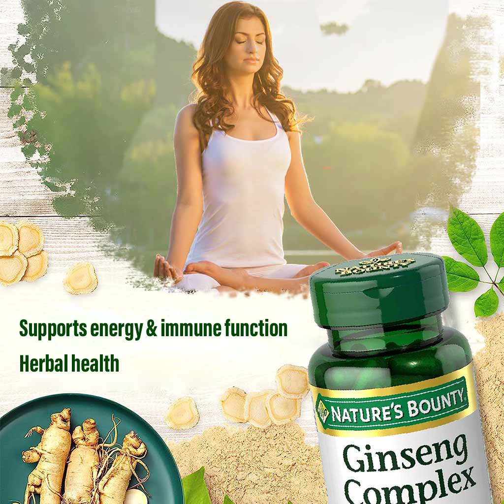 Nature's Bounty Ginseng Complex Capsules 75's - Easy Pharmacy LLC