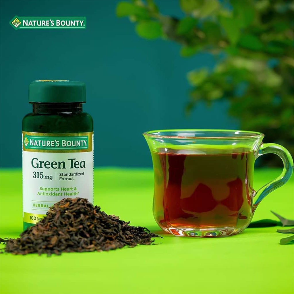 Nature's Bounty Green Tea Extract 315mg Capsules For Antioxidant Support, Pack of 100's - Easy Pharmacy LLC