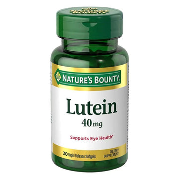 Nature’s Bounty Lutein 40 mg Softgels – Eye Health & Antioxidant Support Supplement, 30 Count