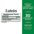 Nature’s Bounty Lutein 40 mg Softgels – Eye Health & Antioxidant Support Supplement, 30 Count