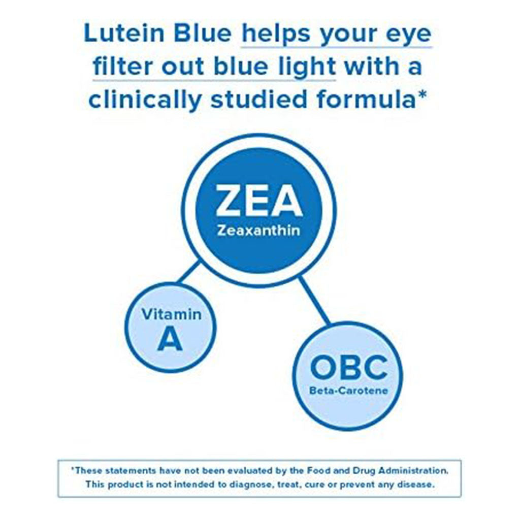 Nature's Bounty Lutein Blue Softgels 30's - Easy Pharmacy LLC
