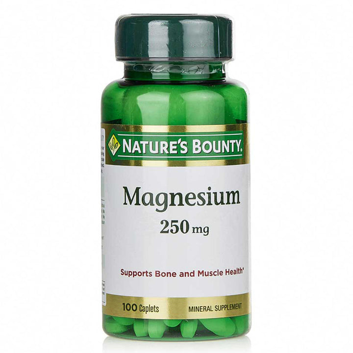 Nature's Bounty Magnesium 250 mgCaplets 100's - Easy Pharmacy LLC