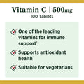 Nature's Bounty Vitamin C 500 mg Tablets 100's