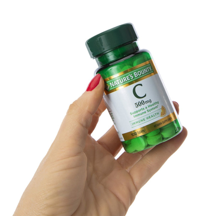 Nature's Bounty Vitamin C 500 mg Tablets 100's - Easy Pharmacy LLC