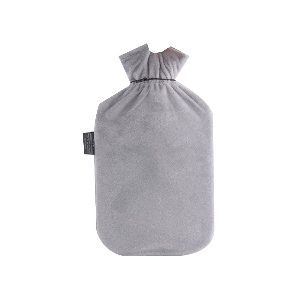 Fashy Hot Water Bag Velour Cover Grey 2.0L 1's - Easy Pharmacy LLC