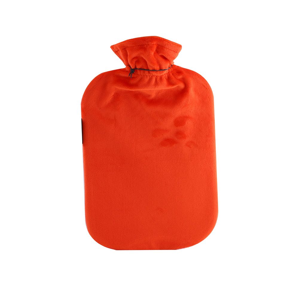 Fashy Hot Water Bag Velour Cover Orange 2.0L 6712-34 - Easy Pharmacy LLC