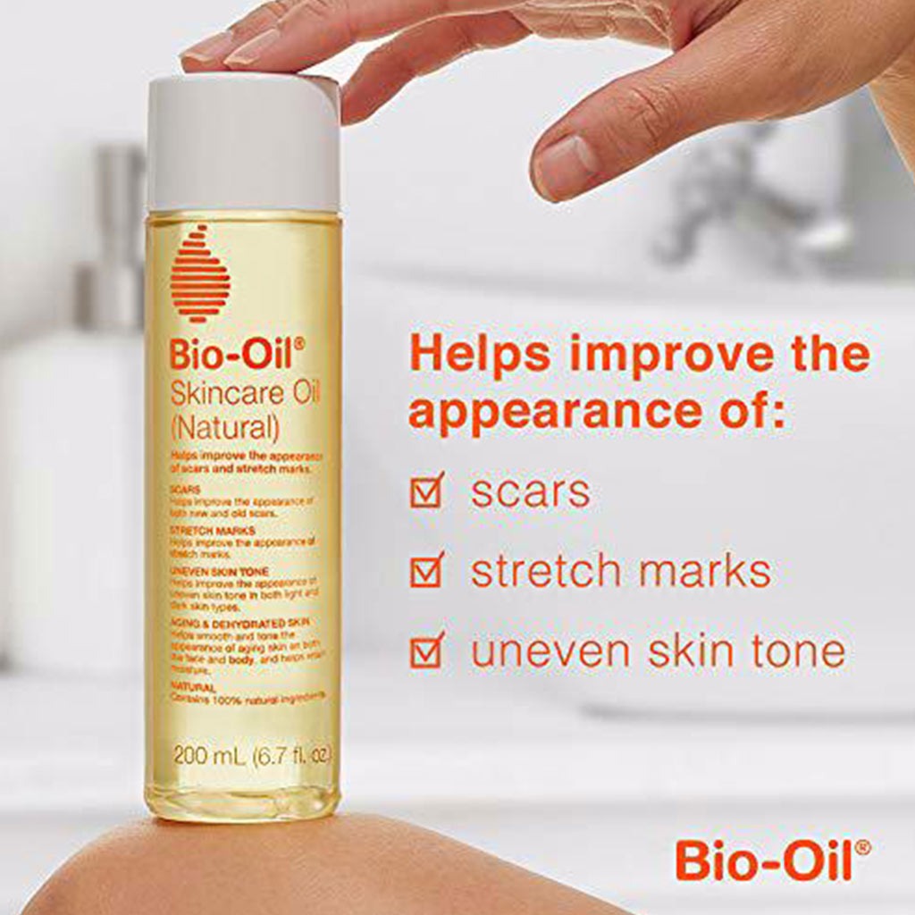 Bio-Oil Natural Skincare Oil For Scars & Stretch Marks 200ml - Easy Pharmacy LLC