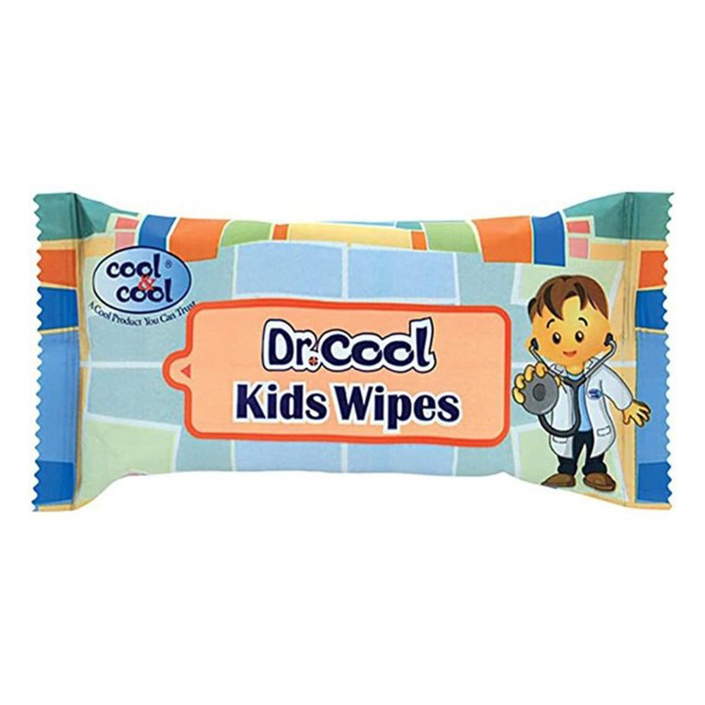 Dr. Cool Kids Antibacterial Wet Wipes 10's - Easy Pharmacy LLC