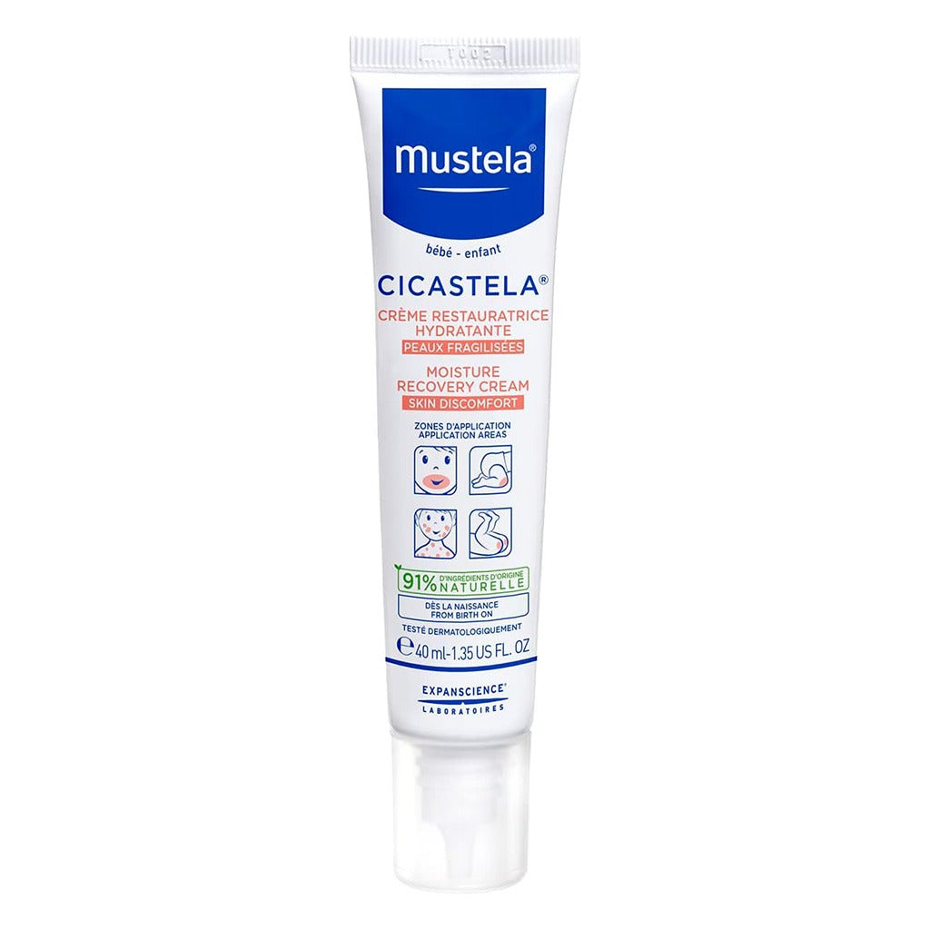 Mustela Baby Cicastela Moisture Recovery Cream For Skin Discomfort 40ml - Easy Pharmacy LLC