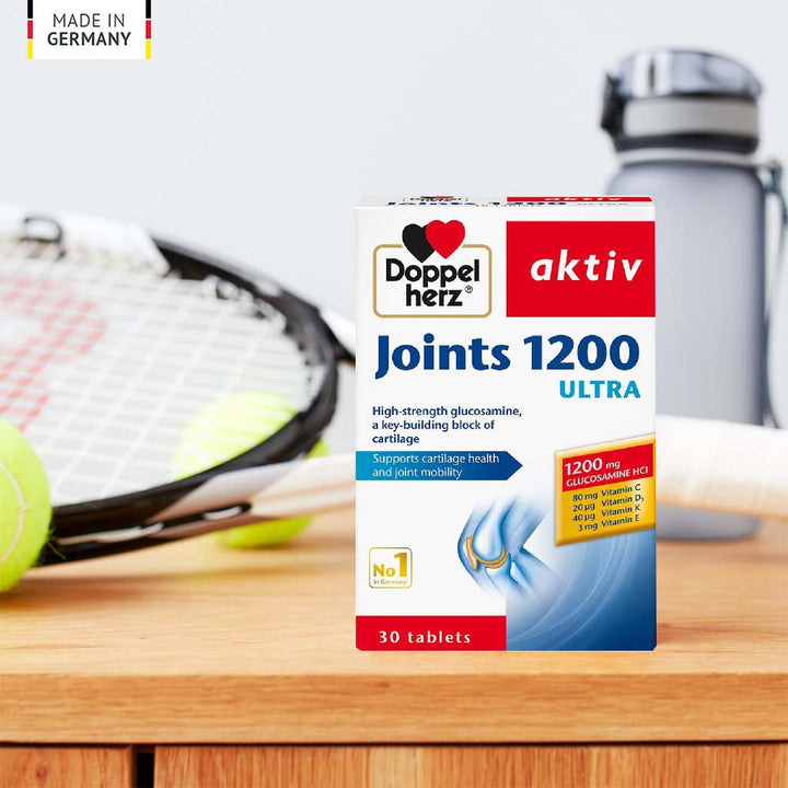 Doppelherz aktiv Joints 1200 Ultra Tablets For Cartilage Health & Joint Mobility, Pack of 30's - Easy Pharmacy LLC