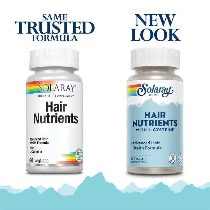 Solaray Hair Nutrients Advanced Hair Health Formula VegCaps 60's - Easy Pharmacy LLC