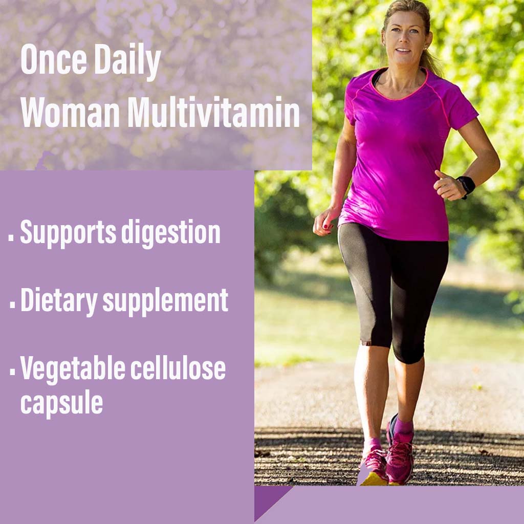 Solaray Once Daily Woman Multivitamin VegCaps 90's - Easy Pharmacy LLC