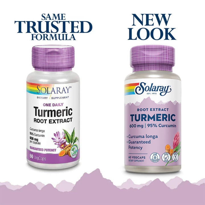 Solaray Once Daily Turmeric Root Extract VegCaps 60's - Easy Pharmacy LLC