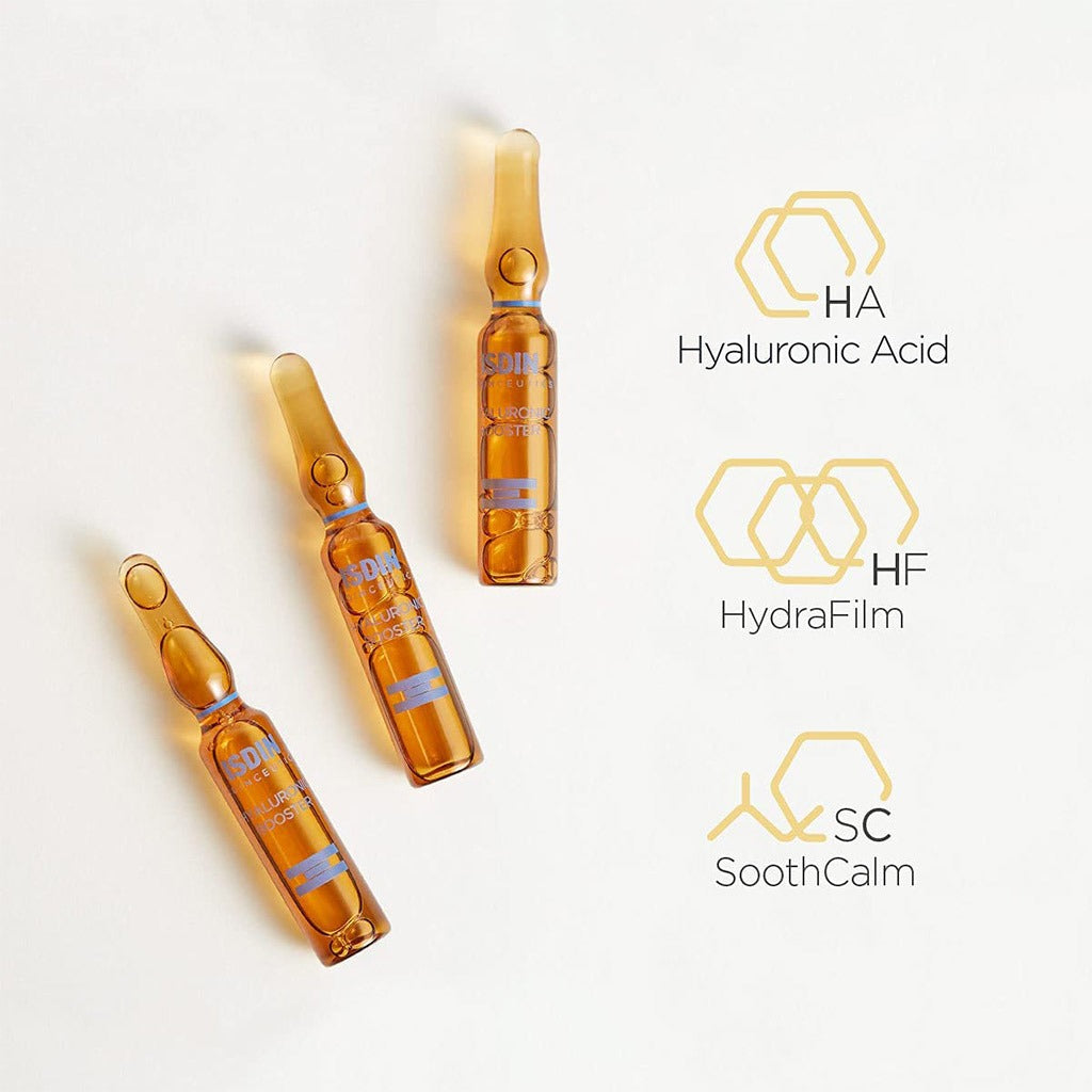Isdin Isdinceutics Hyaluronic Booster Serum Ampoules 2 mL 30's - Easy Pharmacy LLC