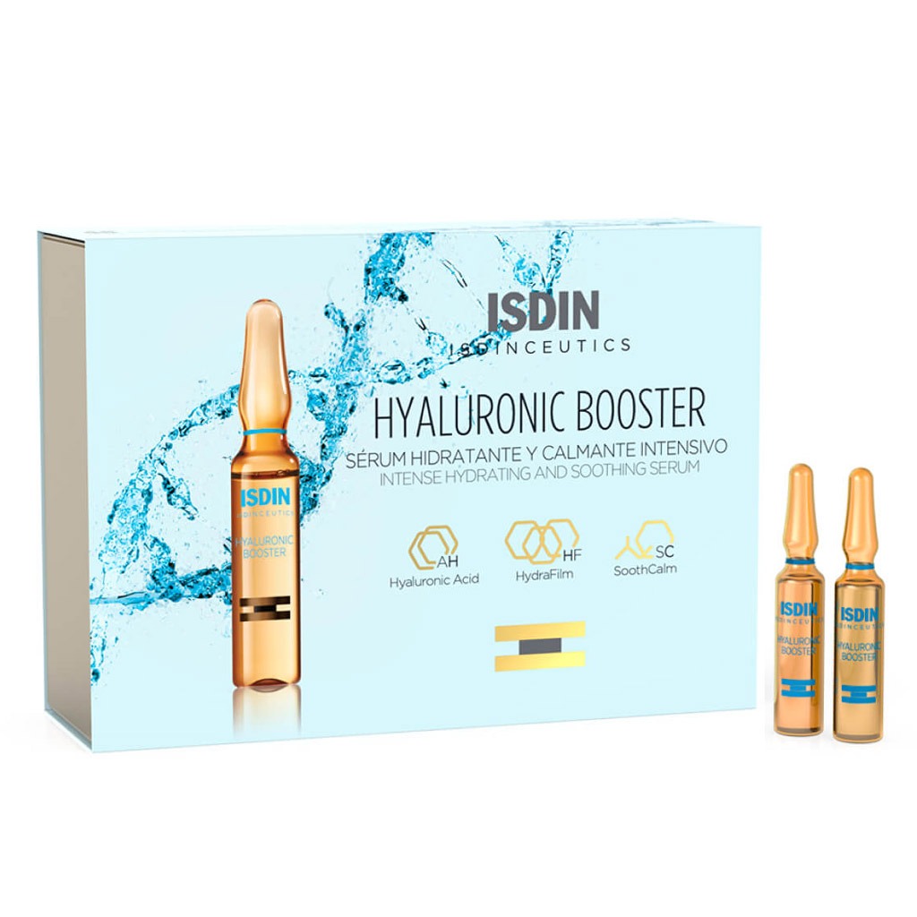 Isdin Isdinceutics Hyaluronic Booster Serum Ampoules 2 mL 10's - Easy Pharmacy LLC