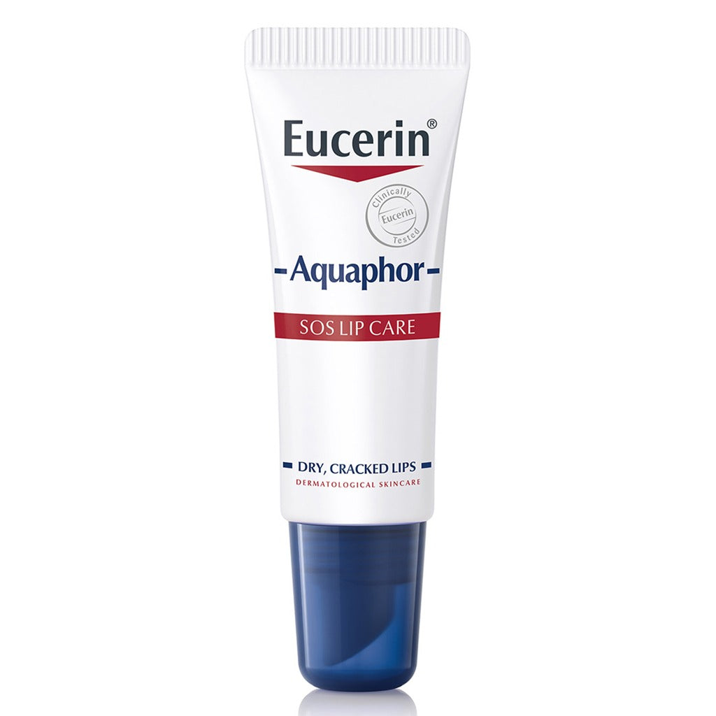 Eucerin Aquaphor SOS Lip Repair Balm For Dry & Cracked Lips 10ml - Easy Pharmacy LLC