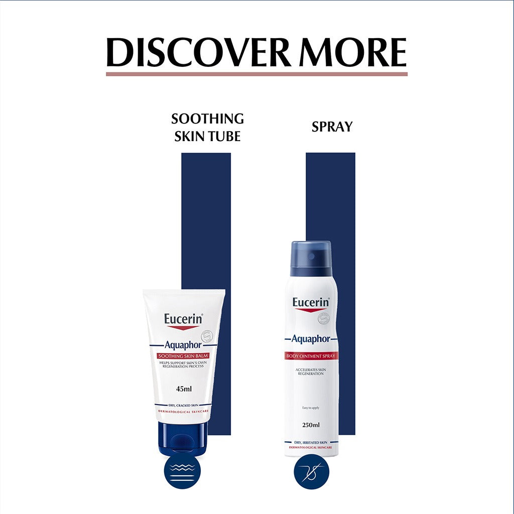Eucerin Aquaphor SOS Lip Repair Balm For Dry & Cracked Lips 10ml - Easy Pharmacy LLC