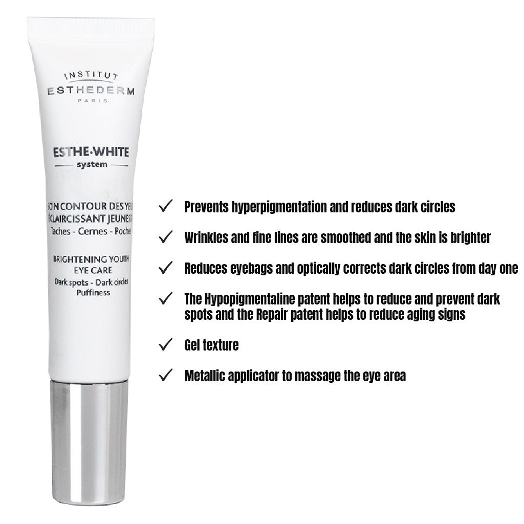 Institut Esthederm Esthe-White Brightening Youth Eye Contour Cream 15 mL - Easy Pharmacy LLC