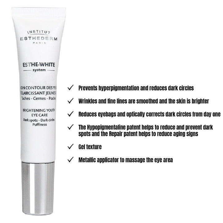 Institut Esthederm Esthe-White Brightening Youth Eye Contour Cream 15 mL - Easy Pharmacy LLC