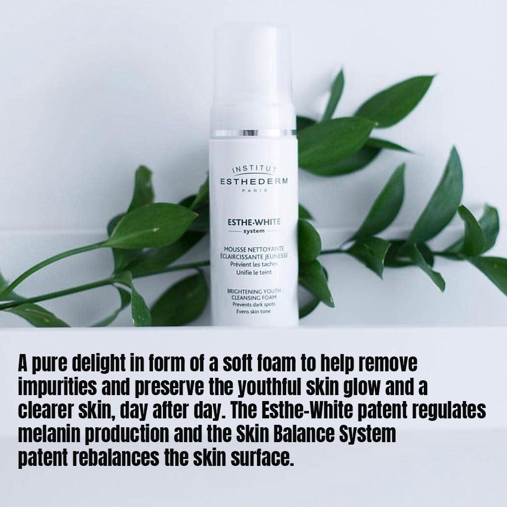 Institut Esthederm Esthe-White Brightening Youth Cleansing Foam 150 mL - Easy Pharmacy LLC