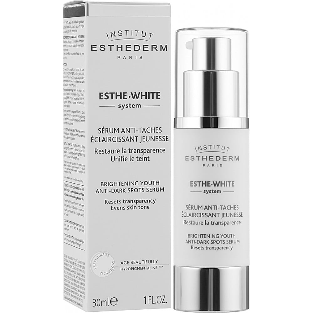 Institut Esthederm Esthe-White Brightening Youth Anti-Dark Spots Serum 30 mL - Easy Pharmacy LLC