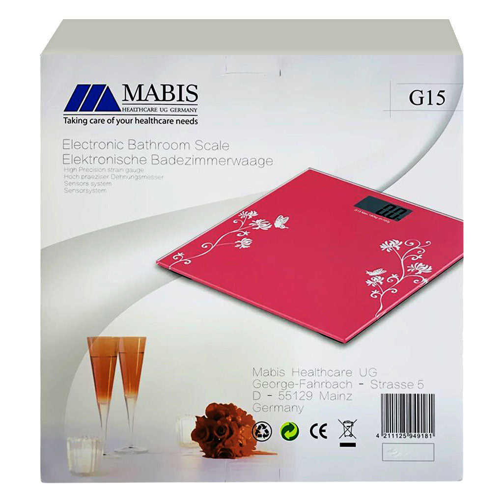 Mabis G15 Digital Bathroom Glass Scale - Easy Pharmacy LLC