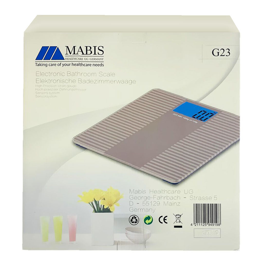 Mabis G23 Digital Bathroom Glass Scale - Easy Pharmacy LLC