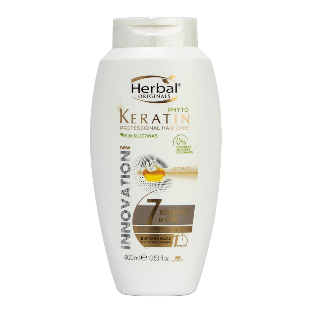 Herbal Originals Phyto Keratin 7-Benefits Express Mask 400 mL - Easy Pharmacy LLC