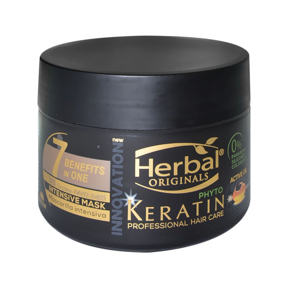 Herbal Originals Phyto Keratin 7-Benefits Intensive Mask 300 mL - Easy Pharmacy LLC