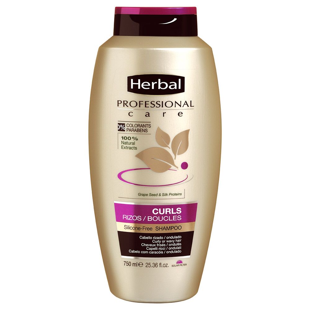 Herbal Professional Care Curls Shampoo 750 mL - Easy Pharmacy LLC