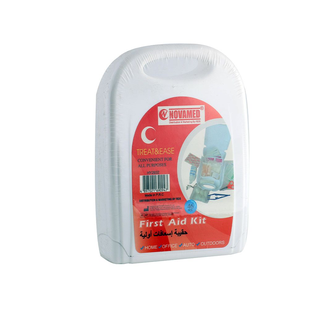 Novamed Treat & Ease First Aid Kit 46 Pieces HY2932 1's - Easy Pharmacy LLC